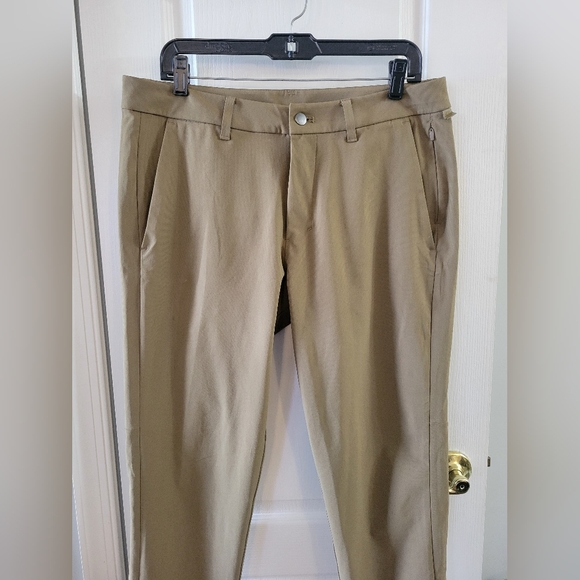 Lululemon Men's Commission Slim-Fit Pant Warpstreme Artifact Size 34 - Picture 2 of 13